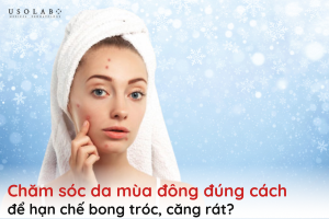 chăm sóc da mùa đông