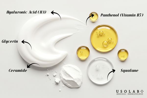 Các thành phần nên ưu tiên khi da bị bong tróc Các thành phần nên ưu tiên khi da bị bong tróc