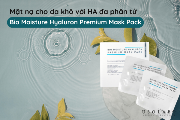 Mặt nạ siêu cấp ẩm với Hyaluronic Acid đa phân tử Mặt nạ siêu cấp ẩm với Hyaluronic Acid đa phân tử