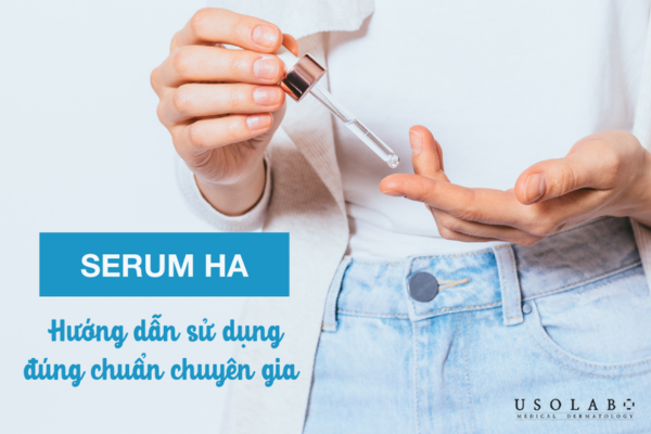 Làm sạch da là bước cần thiết khi sử dụng HA đúng cách