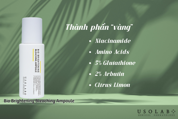Thành phần niacinamide giúp giảm thâm, ngừa nám hiệu quả