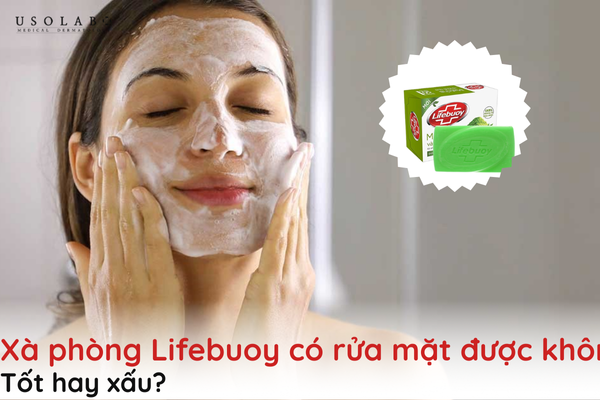 xà phòng lifebuoy có rửa mặt được không