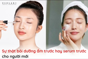 bôi dưỡng ẩm trước hay serum trước
