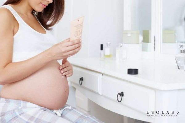 Mẹ bầu cần cẩn trọng trong lựa chọn mỹ phẩm.