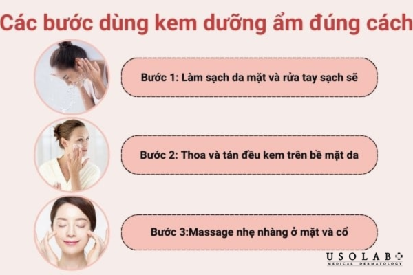 Cách dùng kem dưỡng ẩm để phát huy hiệu quả tốt nhất