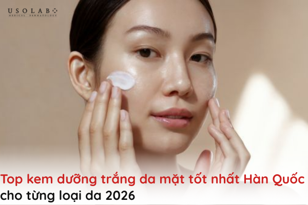 Top kem dưỡng trắng da mặt tốt nhất Hàn Quốc