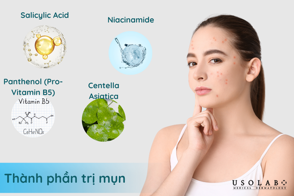 Salicylic Acid, Niacinamide, Panthenol, Zinc PCA