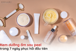 kem dưỡng ẩm sau peel