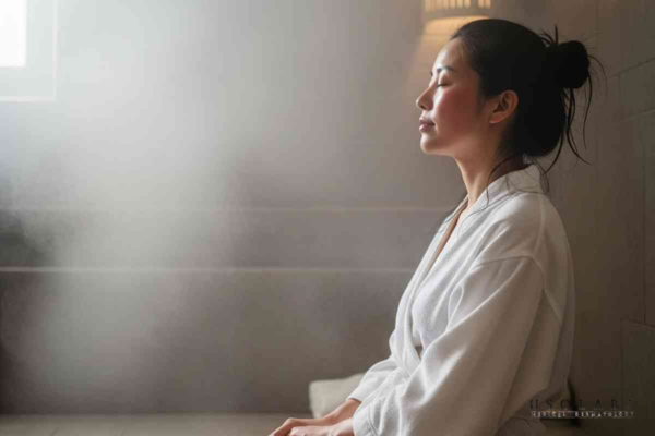 Không xông hơi, sauna, tập thể dục quá nóng Không xông hơi, sauna, tập thể dục quá nóng