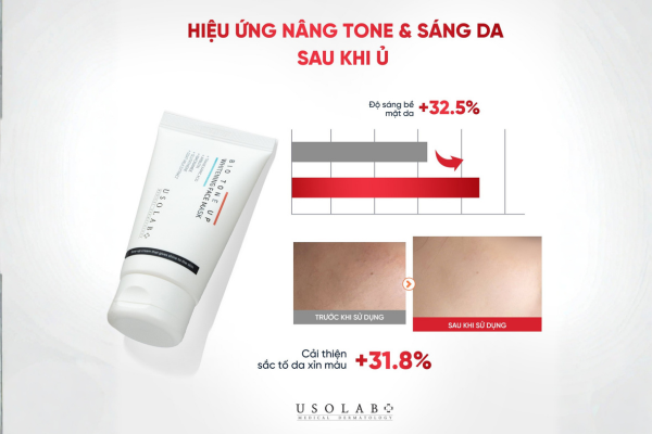 Bio Tone Up Whitening Face Mask Usolab Bio Tone Up Whitening Face Mask Usolab
