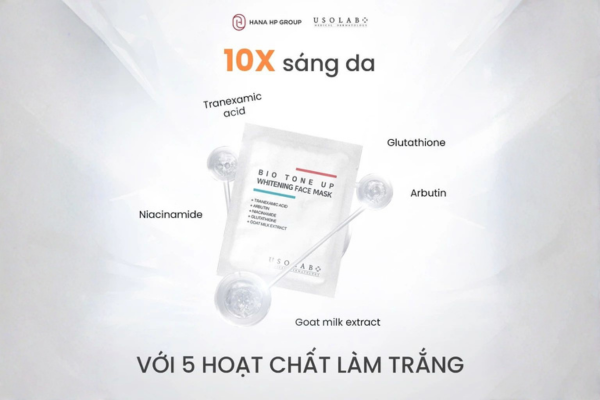 Kem ủ trắng mặt Bio Tone Up Whitening Face Mask