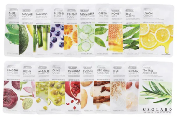 Mặt nạ trắng da The Face Shop Real Nature Mask Sheet