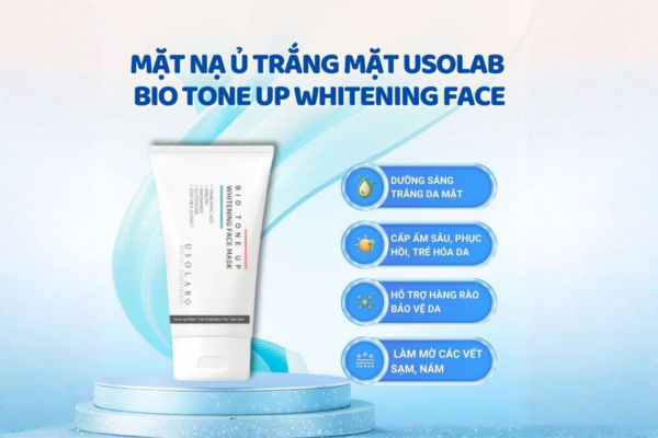 Usolab Bio Tone Up Whitening Face Mask Usolab Bio Tone Up Whitening Face Mask