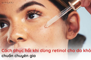 retinol cho da khô
