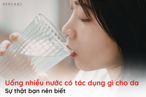 uống nhiều nước có tác dụng gì cho da
