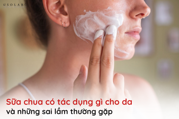 sữa chua có tác dụng gì cho da