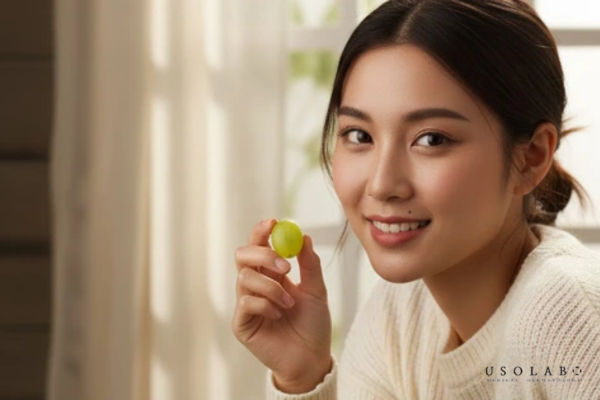 ăn nho có tác dụng gì cho da