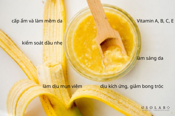 Chuối là nguyên liệu tự nhiên giàu dưỡng chất, mang lại nhiều lợi ích rõ rệt cho làn da