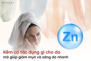 kẽm có tác dụng gì cho da