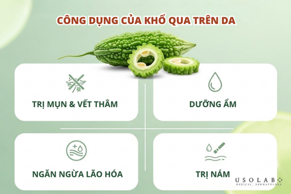 Hỗ trợ trị mụn và kháng viêm, làm sáng da và cải thiện thâm nám