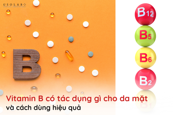 vitamin b có tác dụng gì cho da mặt