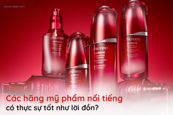 các hãng mỹ phẩm nổi tiếng