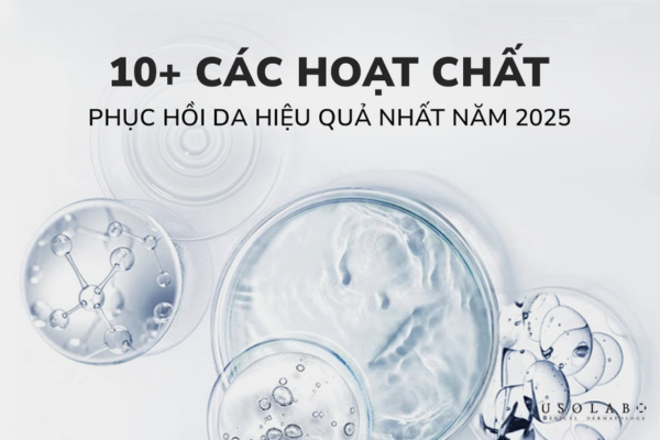 phục hồi da yếu