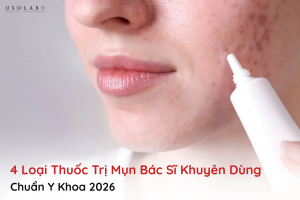 4 loại thuốc trị mụn bác sĩ khuyên dùng