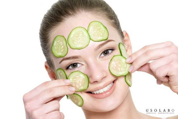 phục hồi da nóng rát sau treatment