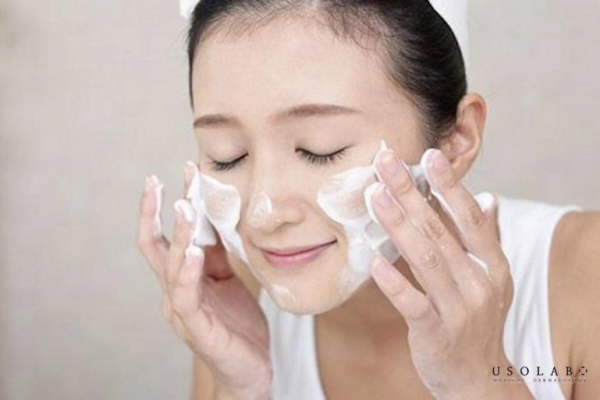 giảm viêm da mặt