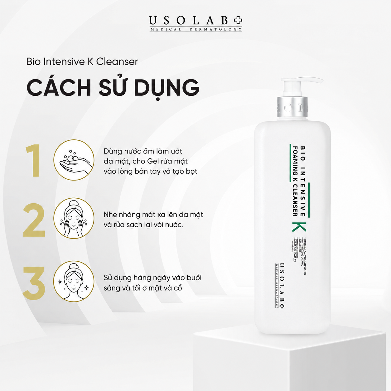 bio intensive Foaming K cleanser