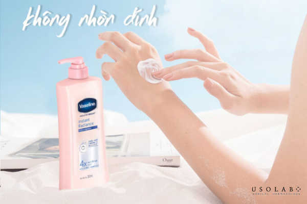 kem body nâng tông tự nhiên không lộ vân kem cho spa