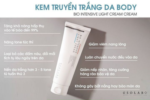 kem dưỡng body chuẩn y khoa cho thẩm mỹ viện