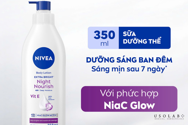 kem dưỡng trắng body cho da nhạy cảm