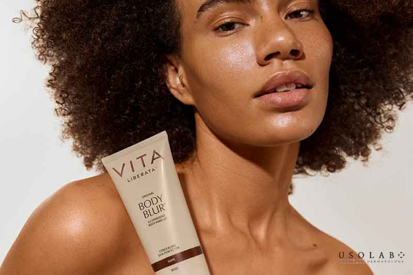 kem make up body cho khách sau tắm trắng tại spa