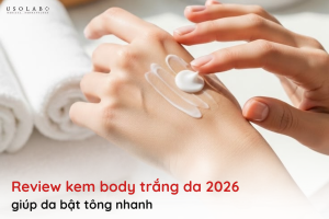 review kem body trắng da 2026