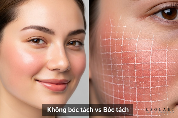 ủ trắng da mặt sau laser