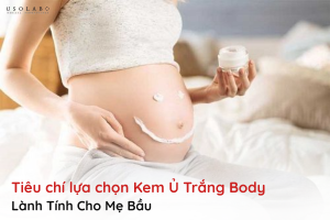 kem ủ trắng body lành tính cho mẹ bầu