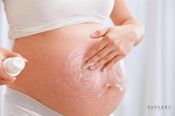 kem ủ trắng body lành tính cho mẹ bầu