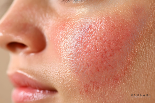 da bị rát khi skincare