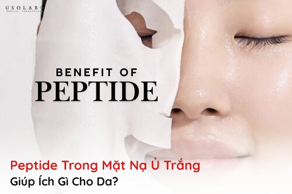 peptide trong mặt nạ ủ trắng giúp ích gì cho da