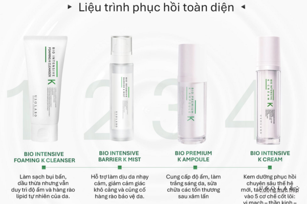 kem phục hồi da Hàn Quốc