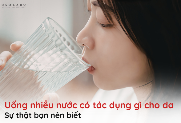 uống nhiều nước có tác dụng gì cho da
