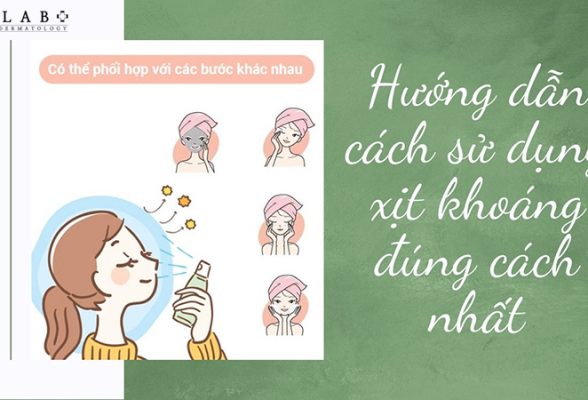 Cách sử dụng xịt khoáng