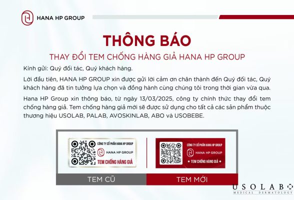 thay đổi tem chống hàng giả