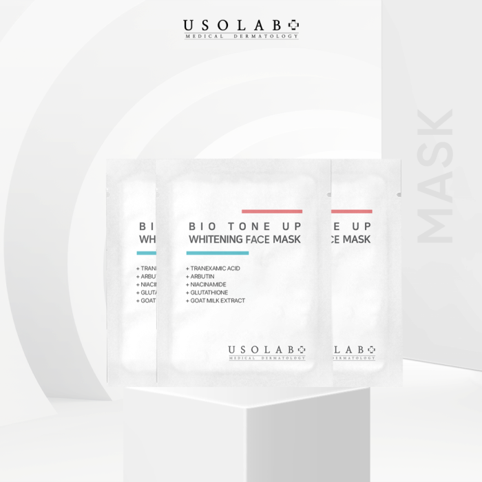 BIO TONE UP WHITENING FACE MASK