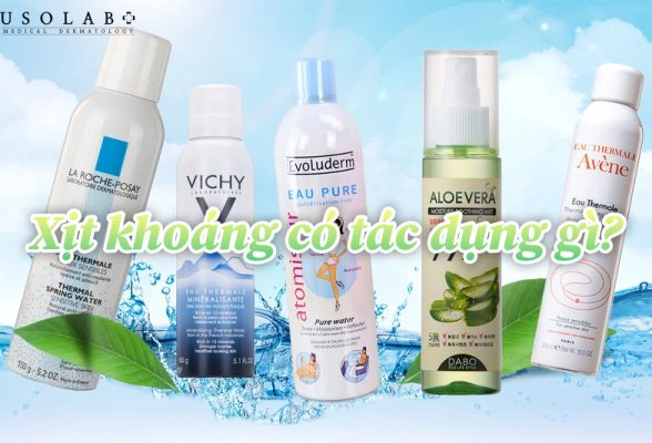 Xịt khoáng có tác dụng gì?