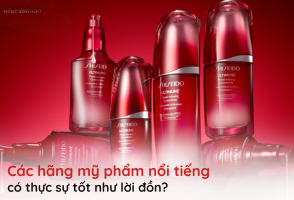 các hãng mỹ phẩm nổi tiếng