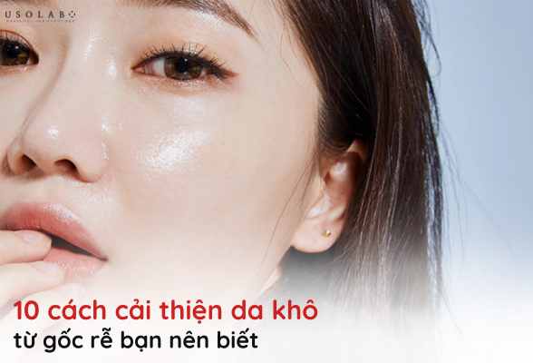 cách cải thiện da khô