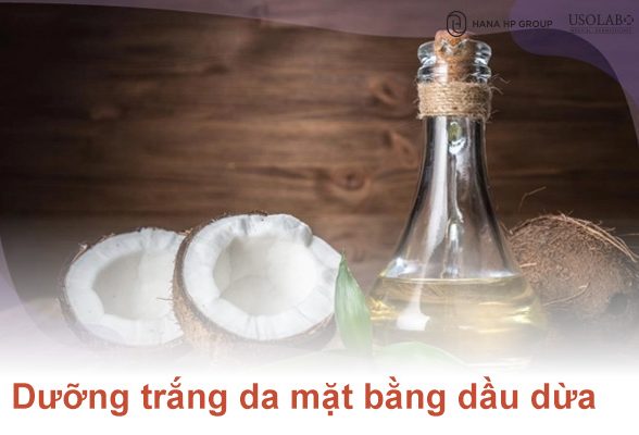 Cách dưỡng trắng da mặt bằng dầu dừa bí quyết cho làn da sáng khỏe